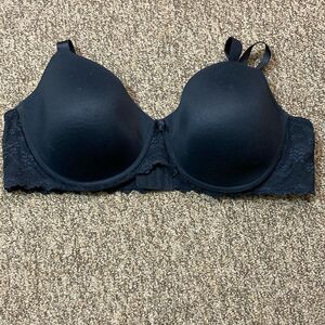 Dominique Intimate Apparel Elegant Black Lace Bra Size 48B
